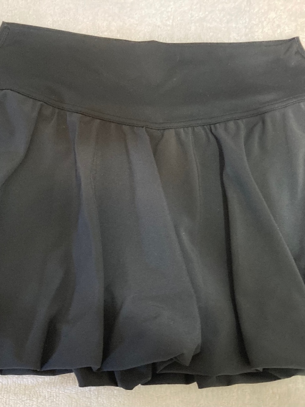 GILLY HICKS SKORT BLACK ATHLETIC WEAR